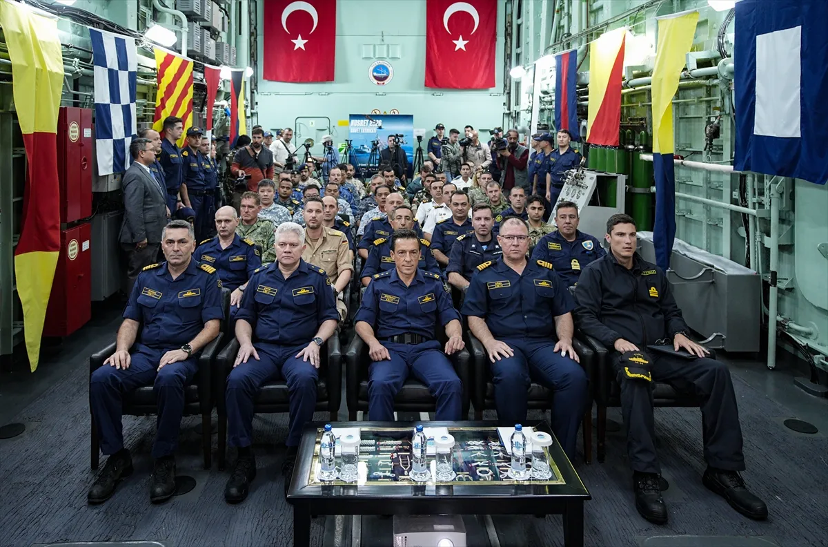 Nusret-2026 Davet Tatbikatı İzmir Körfezi ile Karadeniz Ereğli’de icra ediliyor Nusret-2026 Davet Tatbikatı İzmir Körfezi ile Karadeniz Ereğli’de icra ediliyor