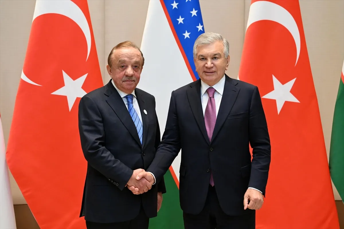 Özbekistan Cumhurbaşkanı Mirziyoyev, Türk şirketlerinin yöneticileriyle görüştü Özbekistan Cumhurbaşkanı Mirziyoyev, Türk şirketlerinin yöneticileriyle görüştü