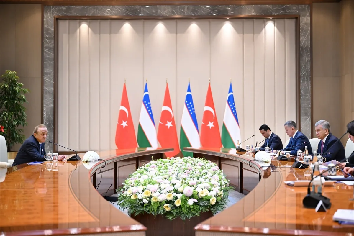 Özbekistan Cumhurbaşkanı Mirziyoyev, Türk şirketlerinin yöneticileriyle görüştü 4. kare