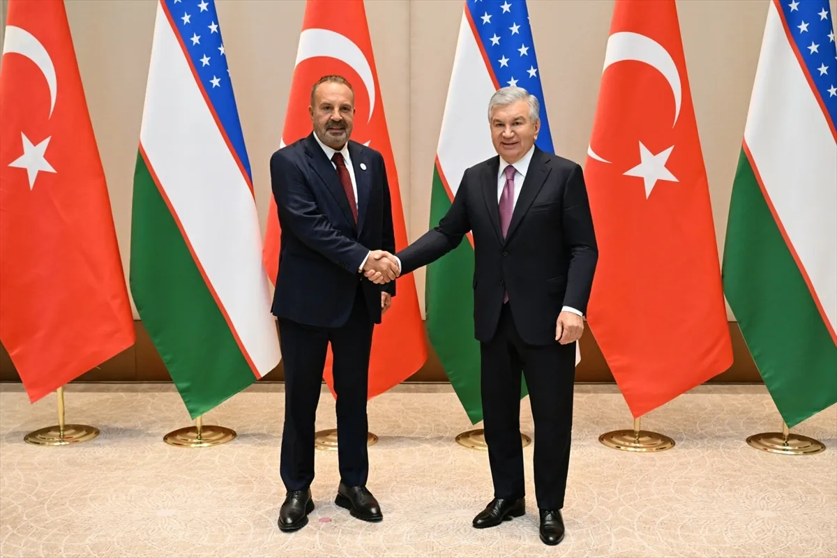 Özbekistan Cumhurbaşkanı Mirziyoyev, Türk şirketlerinin yöneticileriyle görüştü 7. kare
