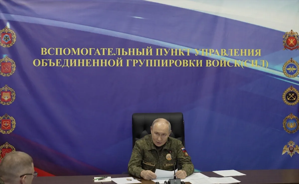 Putin, Donetsk için önemli Dobropolye şehrini aldıklarını bildirdi Putin, Donetsk için önemli Dobropolye şehrini aldıklarını bildirdi