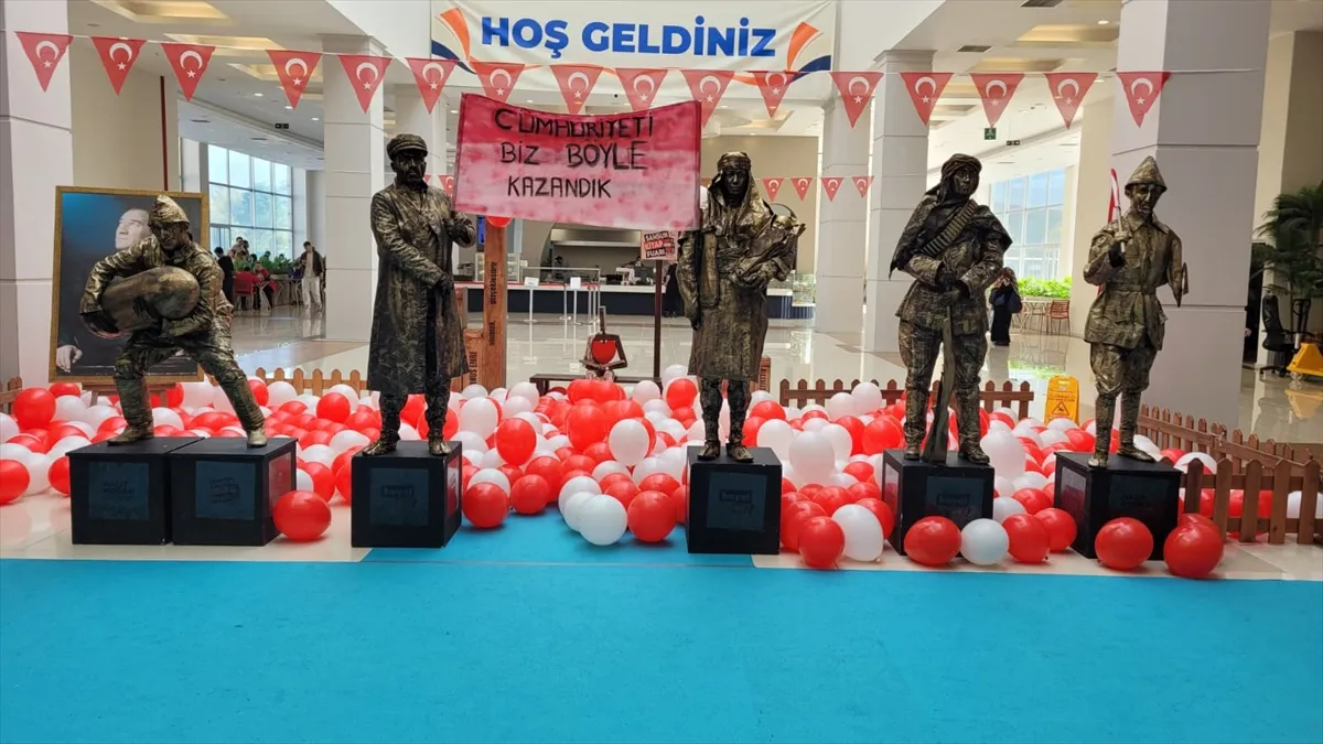 Samsun Kitap Fuarı’nda 29 Ekim Cumhuriyet Bayramı kutlamaları yapıldı
