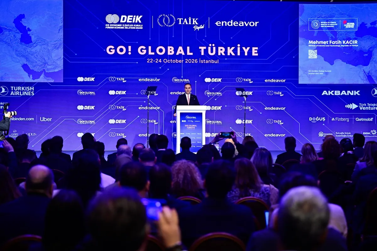 Sanayi ve Teknoloji Bakanı Kacır, GO! GLOBAL Türkiye Zirvesi’nde konuştu