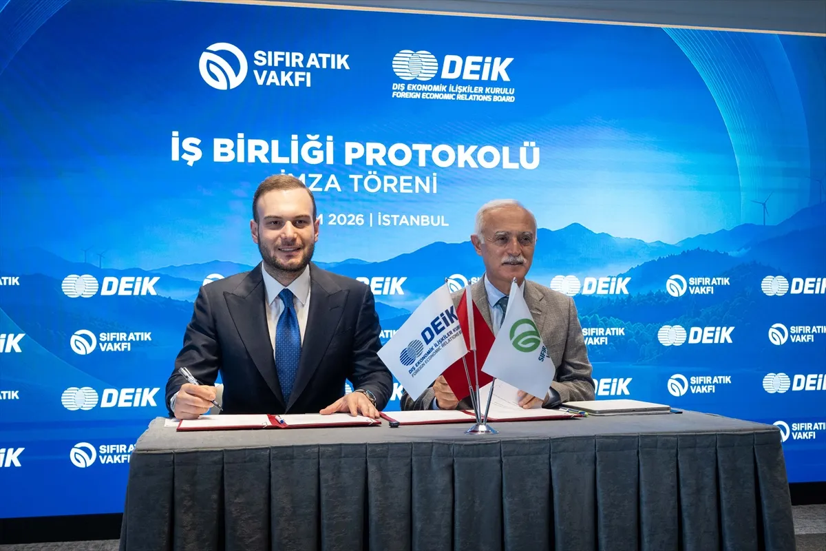 Sıfır Atık Vakfı ile DEİK arasında işbirliği protokolü Sıfır Atık Vakfı ile DEİK arasında işbirliği protokolü