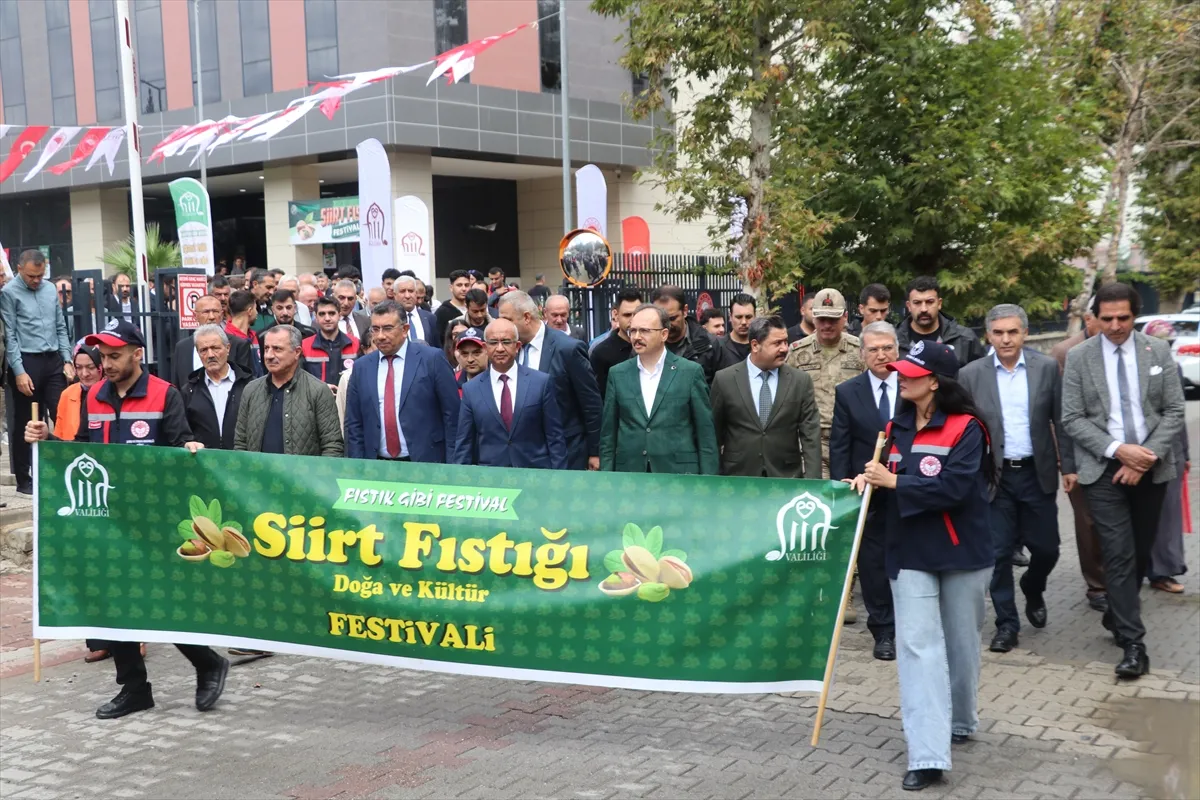 Siirt Fıstığı Doğa ve Kültür Festivali düzenlendi Siirt Fıstığı Doğa ve Kültür Festivali düzenlendi