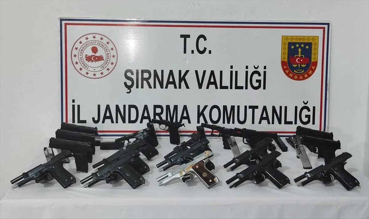 Şırnak’ta 3 tırda uyuşturucu ve silah ele geçirildi Şırnak’ta 3 tırda uyuşturucu ve silah ele geçirildi