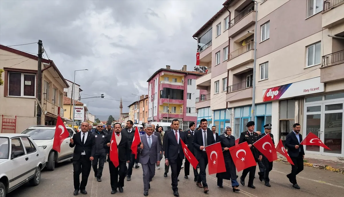Sivas’ın Ulaş İlçesinde Cumhuriyet Yürüyüşü Düzenlendi
