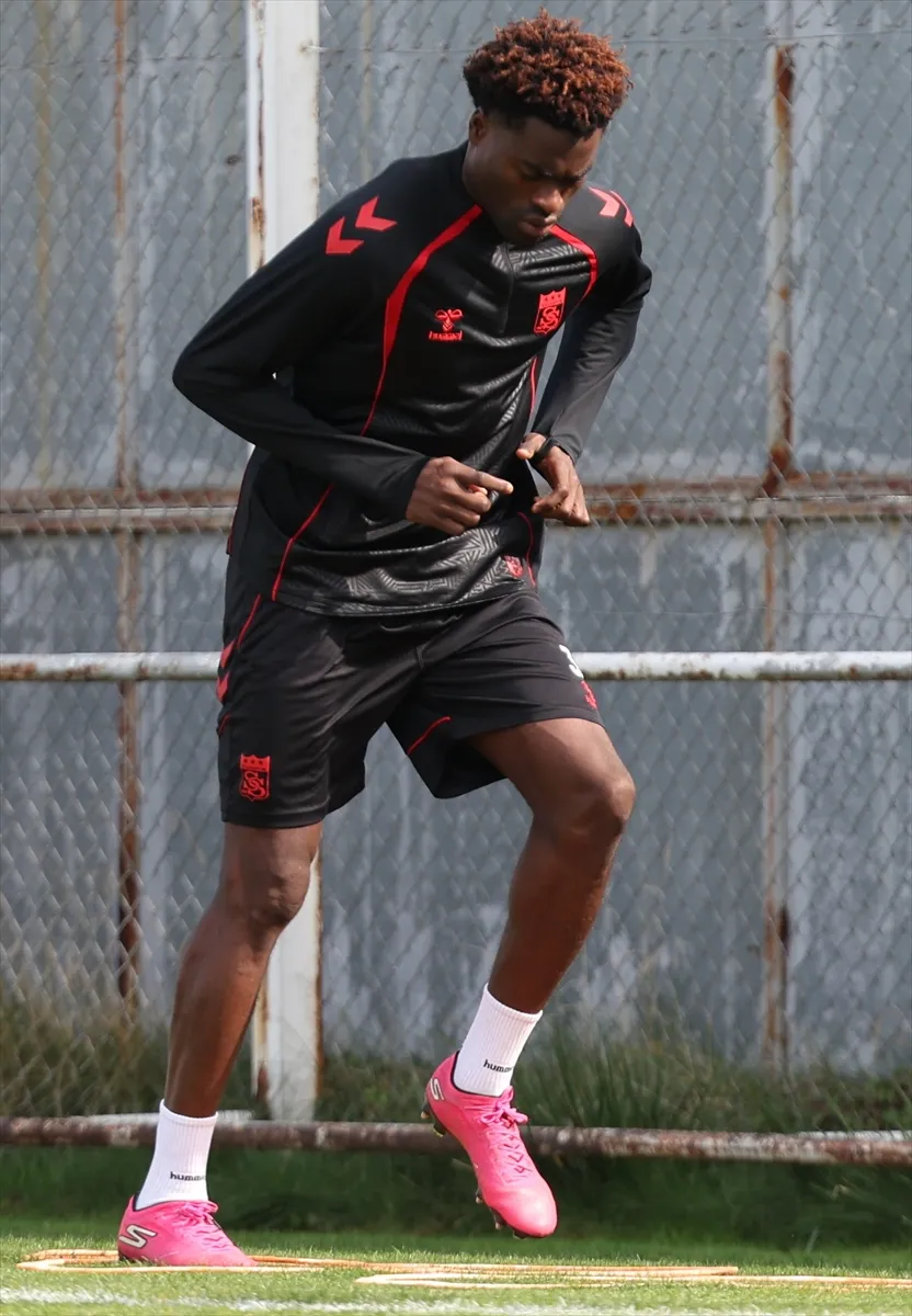 Sivasspor, Boluspor maçının hazırlıklarını sürdürdü