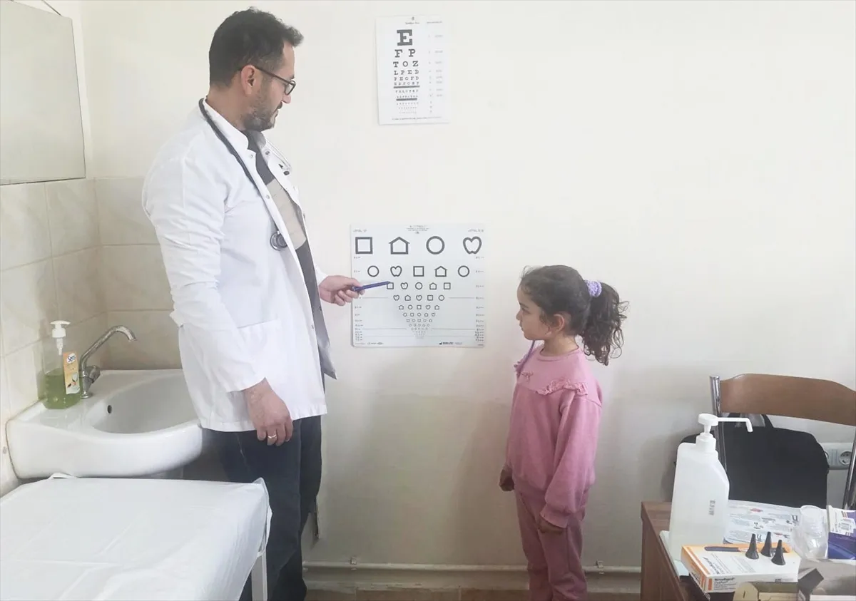 Sorgun’da çocukların görme taramasına katılımını artırmak için çalışma başlatıldı