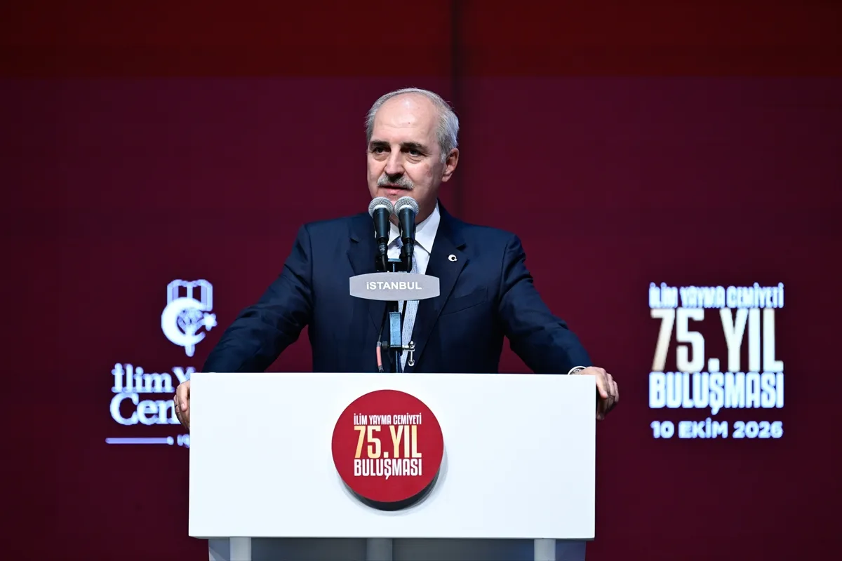 TBMM Başkanı Kurtulmuş, İlim Yayma Cemiyeti 75. Yıl Buluşması’nda konuştu TBMM Başkanı Kurtulmuş, İlim Yayma Cemiyeti 75. Yıl Buluşması’nda konuştu