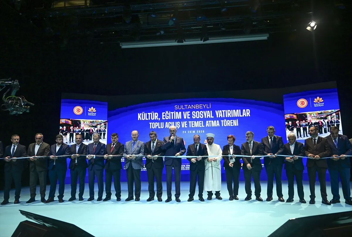 TBMM Başkanı Kurtulmuş, Sultanbeyli’de toplu açılış ve temel atma töreninde konuştu 2. kare