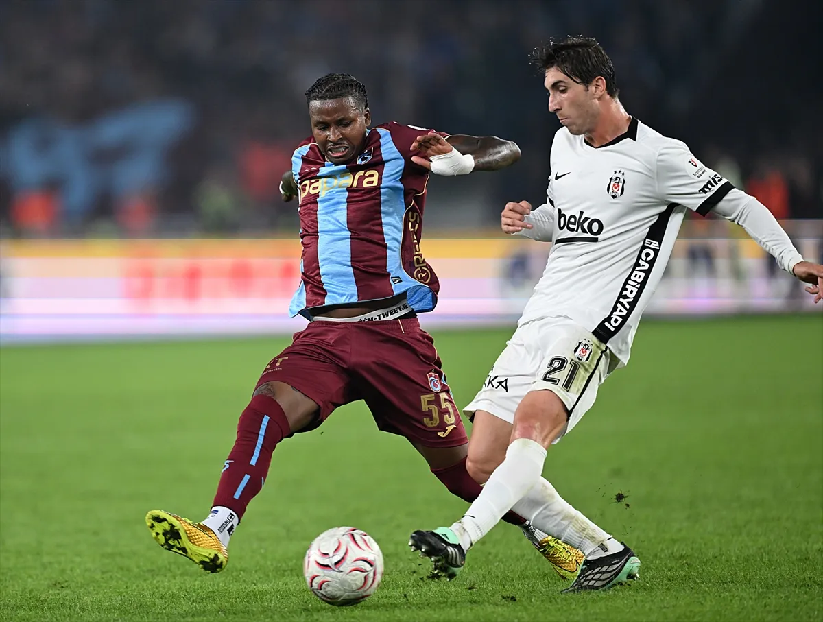 Trabzonspor - Beşiktaş Papara Park’ta Karşı Karşıya Geldi 5. kare