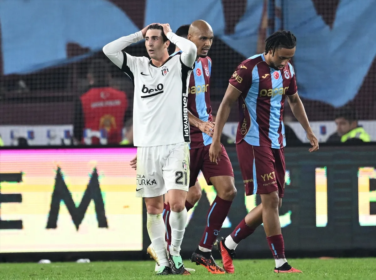 Trabzonspor - Beşiktaş Papara Park’ta Karşı Karşıya 3. kare