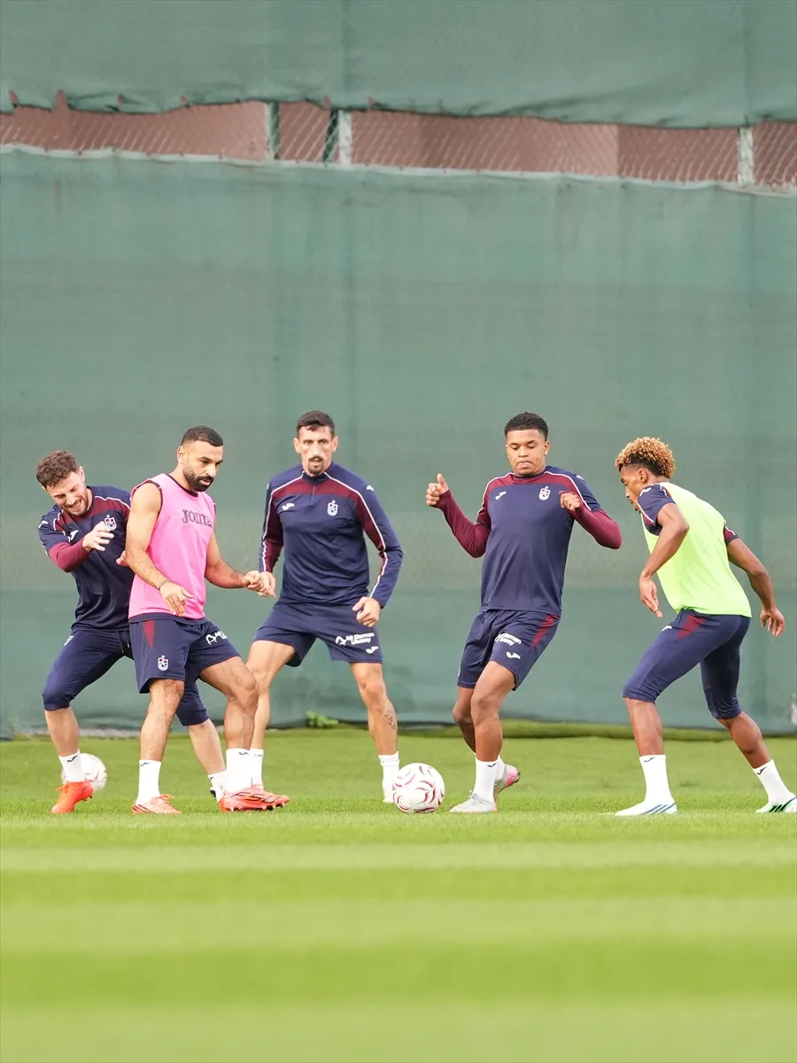Trabzonspor, Samsunspor maçı hazırlıklarını sürdürdü Trabzonspor, Samsunspor maçı hazırlıklarını sürdürdü
