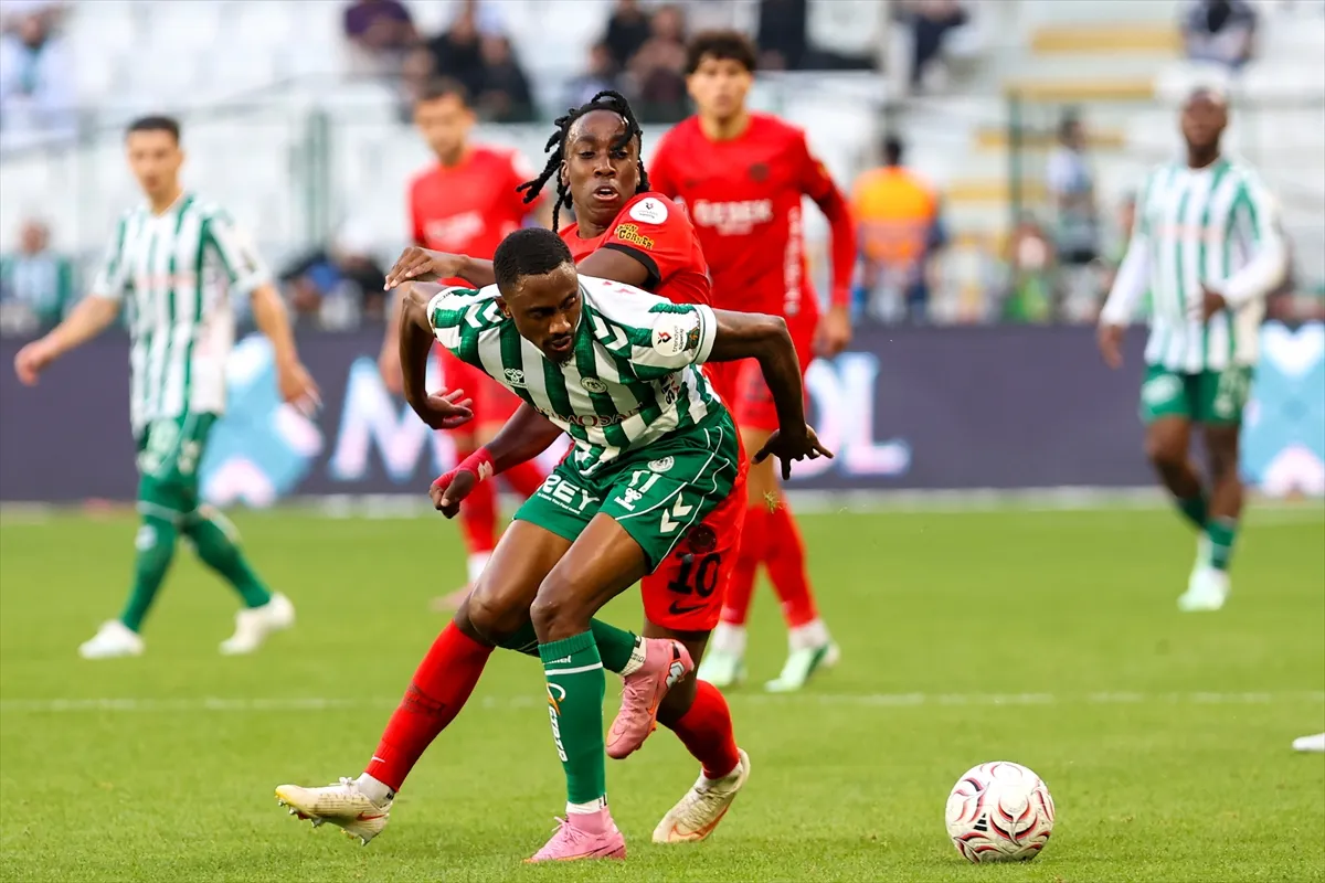 TÜMOSAN Konyaspor - Gençlerbirliği maçı Konya’da oynandı