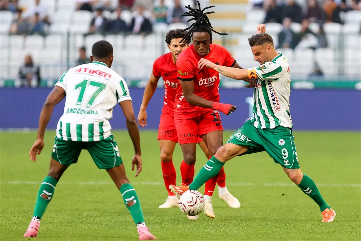 TÜMOSAN Konyaspor - Gençlerbirliği maçı Konya’da oynandı 4. kare