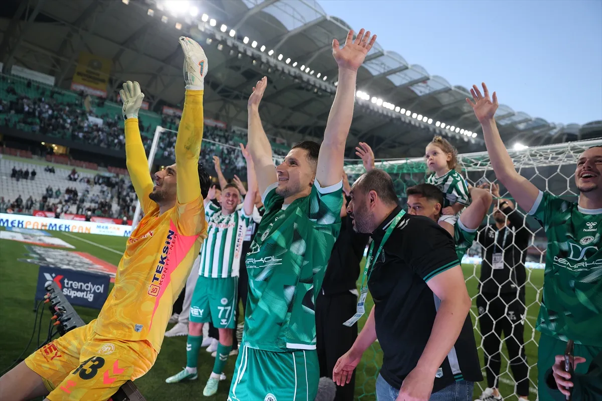 TÜMOSAN Konyaspor - Gençlerbirliği maçı Konya’da oynandı 6. kare