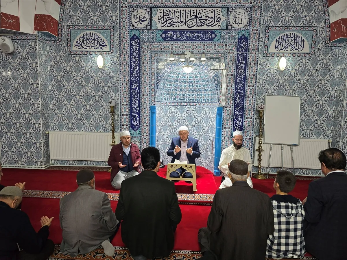 Ulaş’ta Camiler ve Din Görevlileri Haftası kutlandı