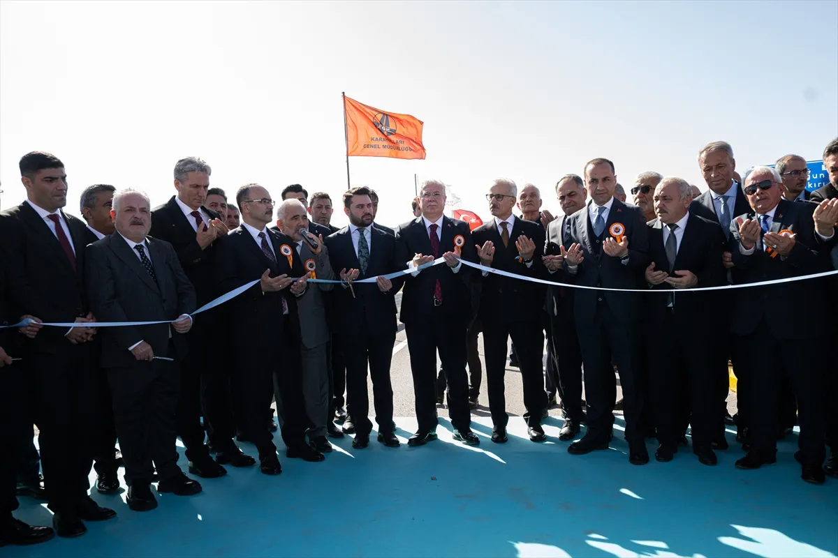 Ulaştırma ve Altyapı Bakanı Uraloğlu, Çankırı’da kara yolu açılışında konuştu