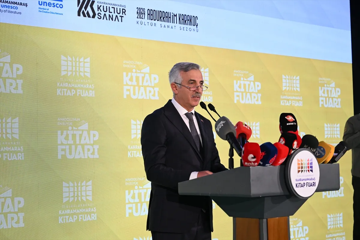 Uluslararası Kahramanmaraş Kitap Fuarı kapılarını açtı