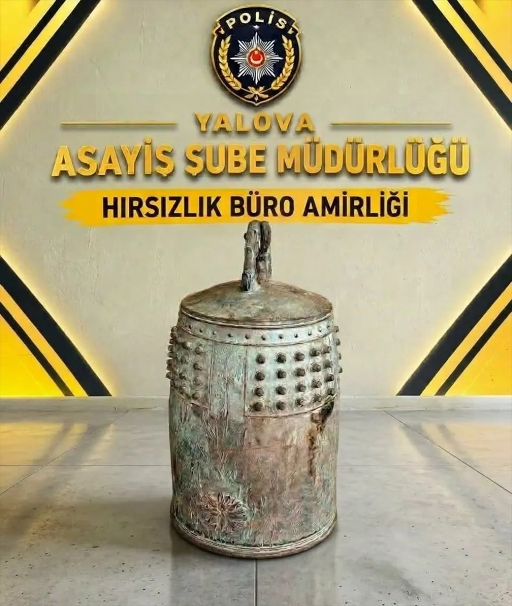 Yalova’daki Japon Barış Çanı hırsızlığında 2 tutuklama Yalova’daki Japon Barış Çanı hırsızlığında 2 tutuklama