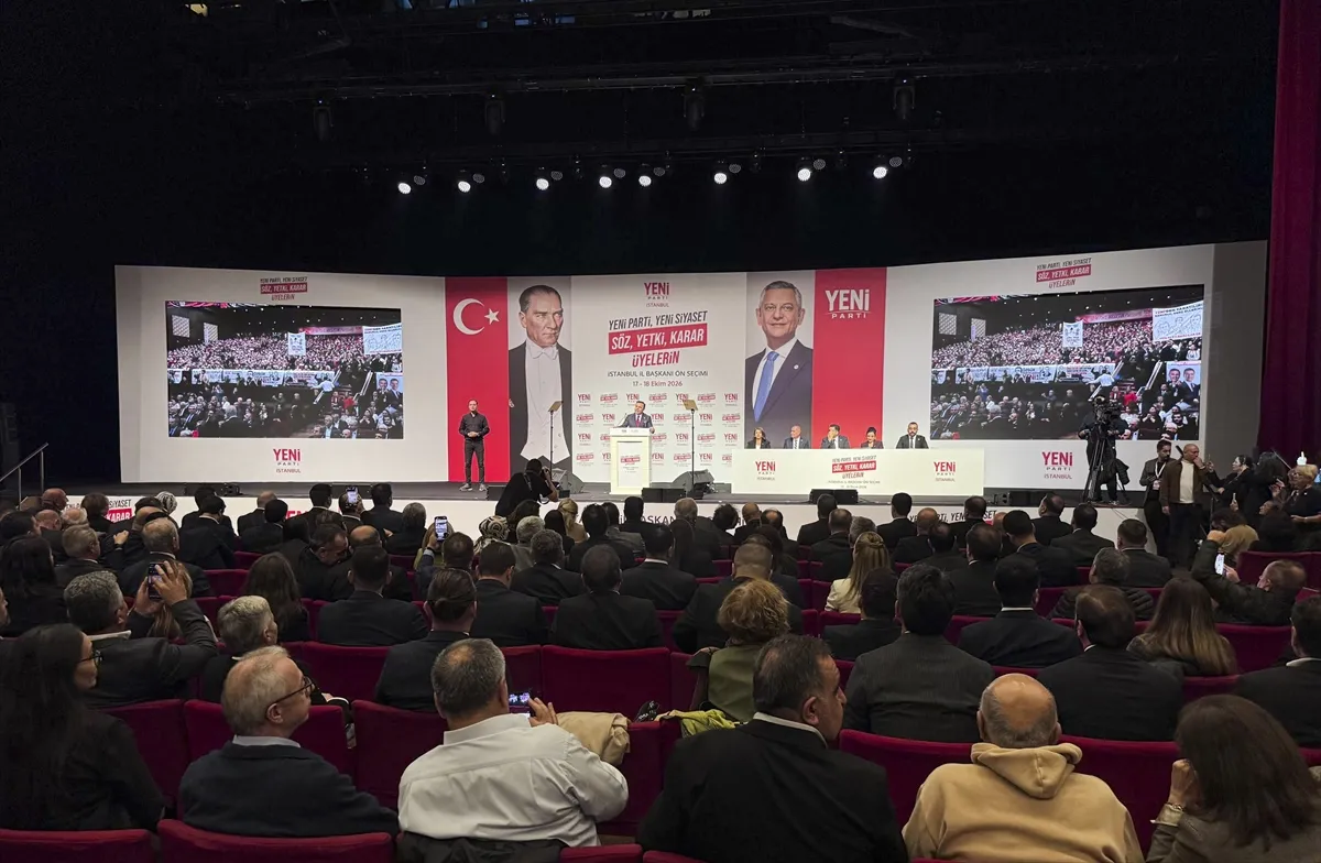 Yeni Parti 1. İstanbul İl Kongresi Şişli’de yapıldı Yeni Parti 1. İstanbul İl Kongresi Şişli’de yapıldı