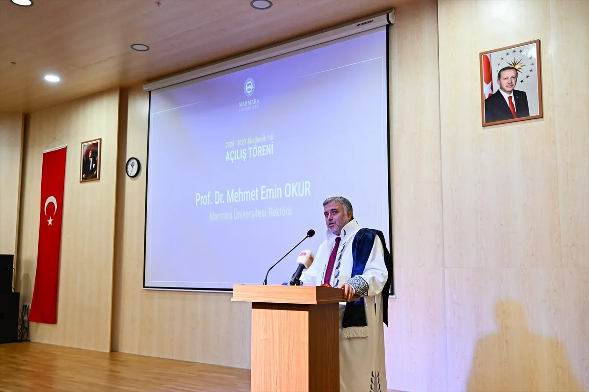 YÖK Başkanı Özvar, Marmara Üniversitesinin akademik yıl açılış töreninde konuştu 3. kare