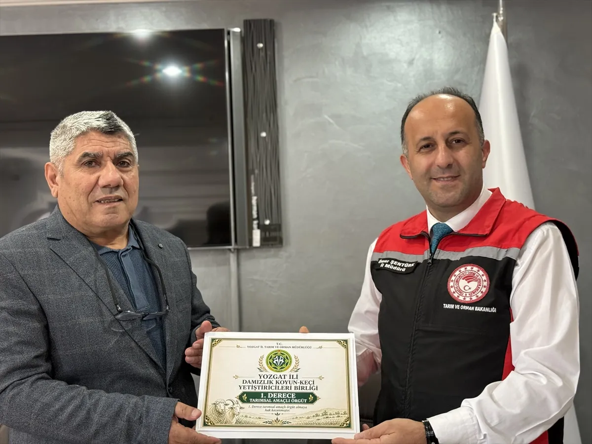 Yozgat’ta birinci derece tarımsal örgütlere belgeleri verildi Yozgat’ta birinci derece tarımsal örgütlere belgeleri verildi