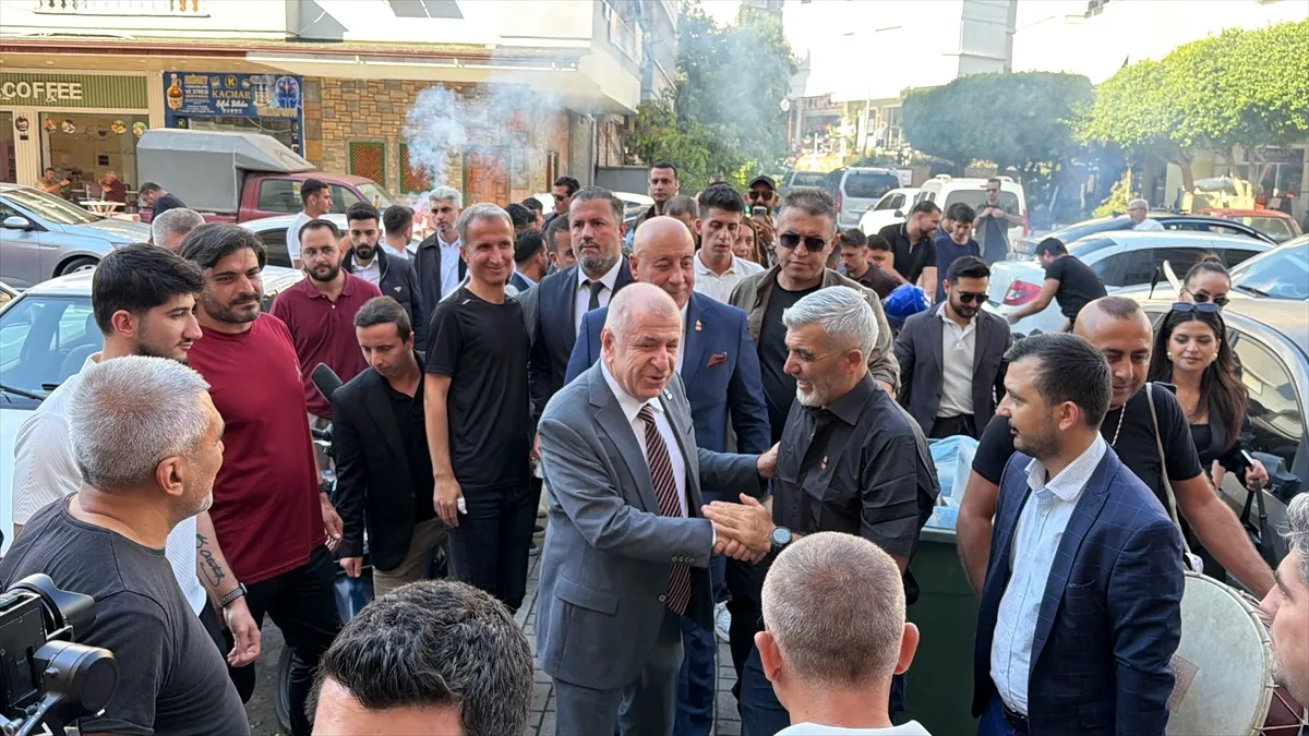 Zafer Partisi Genel Başkanı Özdağ, Alanya’da temaslarda bulundu