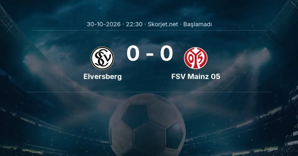 CANLI | Elversberg - FSV Mainz 05 maçı başladı