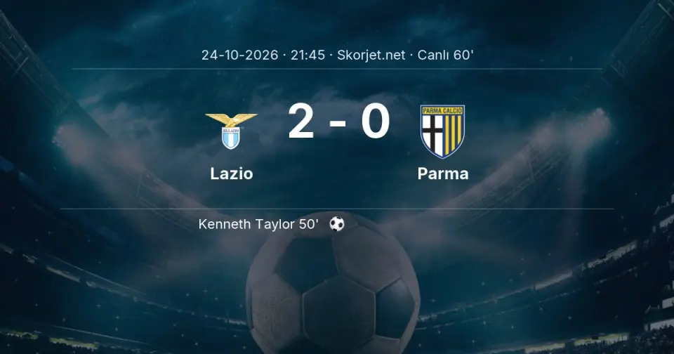 CANLI GOL | Lazio 2-0 Parma - Diego Carlos (58. dakika) CANLI GOL | Lazio 2-0 Parma - Diego Carlos (58. dakika)