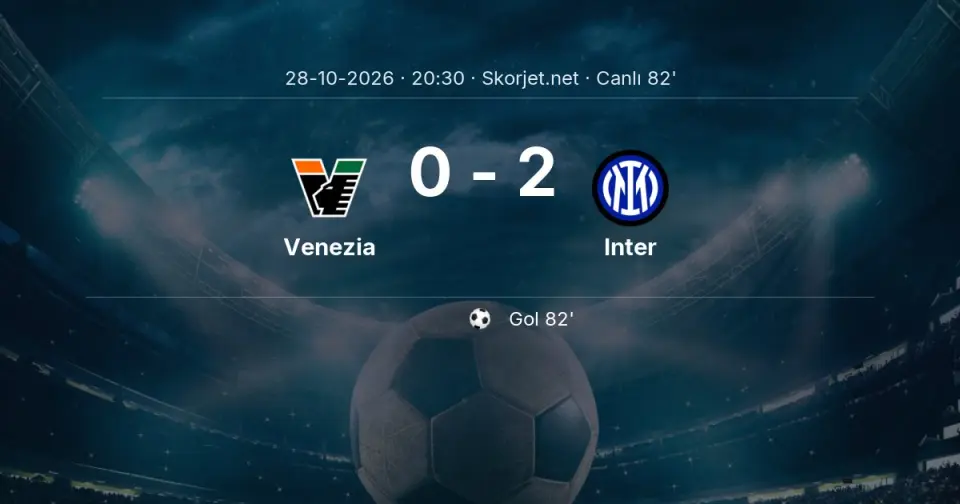 CANLI GOL | Venezia 0-1 Inter - Matías Moreno (79. dakika)