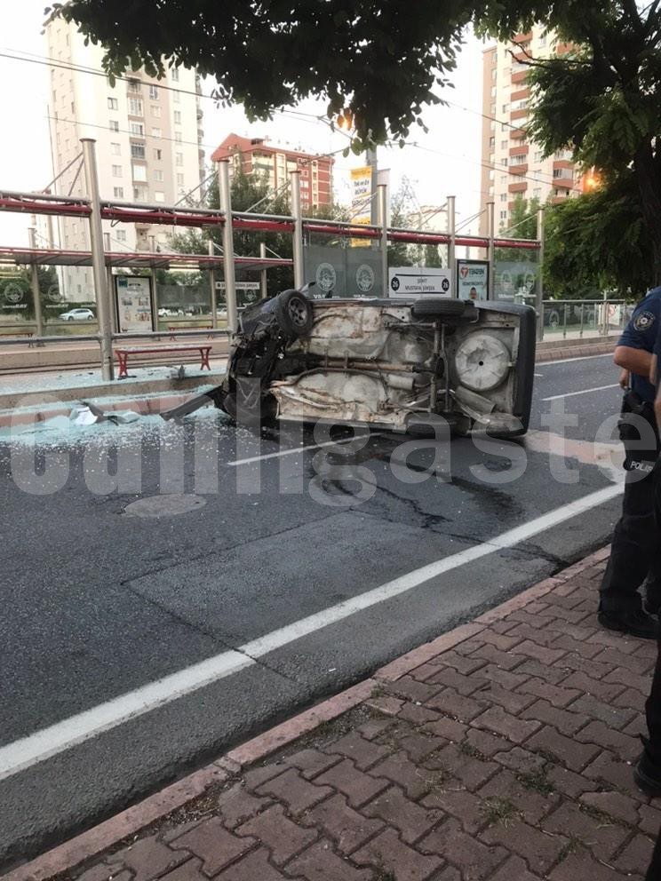 kayseri de ki feci kazadan sadece burnu kanayarak kurtuldu kayseri canli gaste haberler