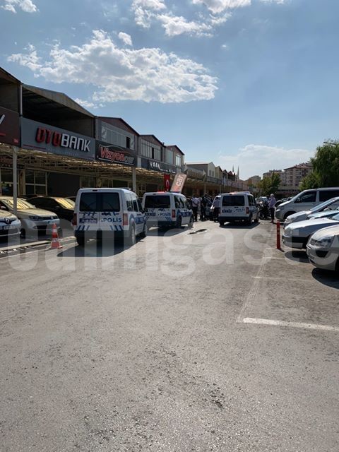 kayseri haberi galericiler sitesinde maske takmayan esnafa polis mudahale etti kayseri canli gaste haberler
