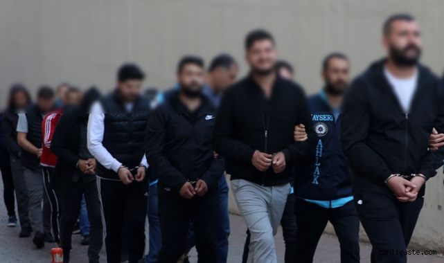 Kayseri'de yasa dışı bahis operasyonunda yakalanan 11 şüpheliden 3'ü tutuklandı