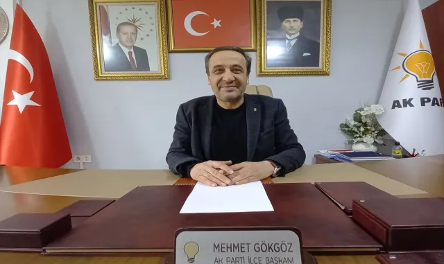 AK Parti İlçe Başkanı Gökgöz, çalışmalarını anlattı AK Parti İlçe Başkanı Gökgöz, çalışmalarını anlattı