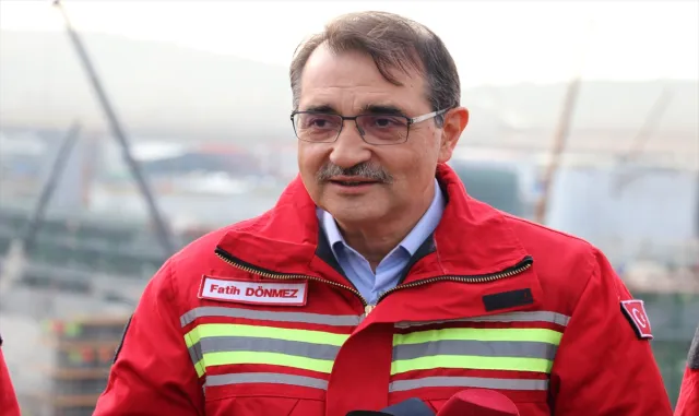 Bakan Dönmez Filyos Doğalgaz İşleme Tesisi’nde incelemede bulundu: Bakan Dönmez Filyos Doğalgaz İşleme Tesisi’nde incelemede bulundu: