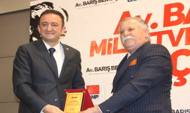 CHP Konya İl Başkanlığında devir teslim töreni CHP Konya İl Başkanlığında devir teslim töreni