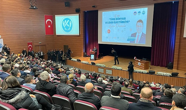 Kayseri Gündem: ’Türk Dünyası ve Lider Ülke Türkiye’ konulu konferans düzenlendi Kayseri Gündem: ’Türk Dünyası ve Lider Ülke Türkiye’ konulu konferans düzenlendi