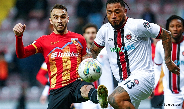 Kayserispor-Fatih Karagümrük maçının ardından Kayserispor-Fatih Karagümrük maçının ardından
