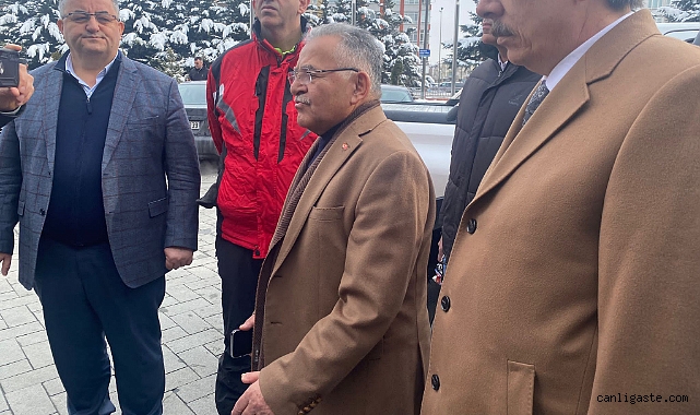 Büyükkılıç, deprem bölgesine yola çıktı Büyükkılıç, deprem bölgesine yola çıktı
