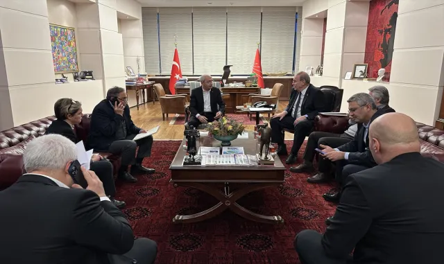 CHP’nin MYK toplantısı Kahramanmaraş’taki deprem nedeniyle erken başladı CHP’nin MYK toplantısı Kahramanmaraş’taki deprem nedeniyle erken başladı