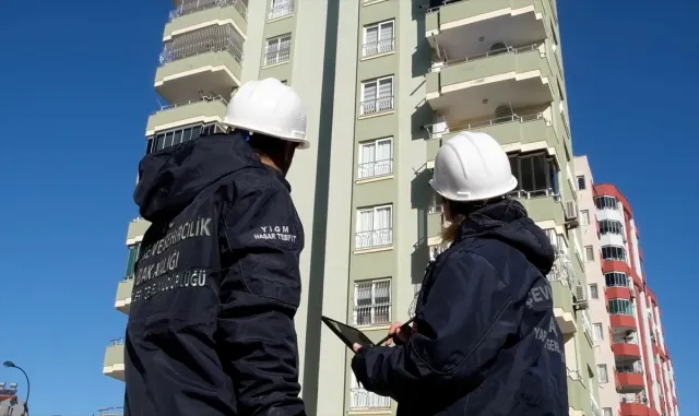 Deprem bölgelerindeki 830 bin 783 binada hasar tespit çalışması tamamlandı Deprem bölgelerindeki 830 bin 783 binada hasar tespit çalışması tamamlandı