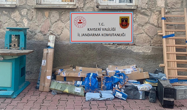 Kayseri’de iş yerinden hırsızlık yapan şüpheli yakalandı Kayseri’de iş yerinden hırsızlık yapan şüpheli yakalandı