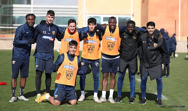 Kayserispor, Giresunspor maçının hazırlıklarına başladı Kayserispor, Giresunspor maçının hazırlıklarına başladı