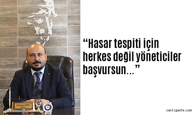 MMO Kayseri Başkanı Varol’dan uyarı! MMO Kayseri Başkanı Varol’dan uyarı!