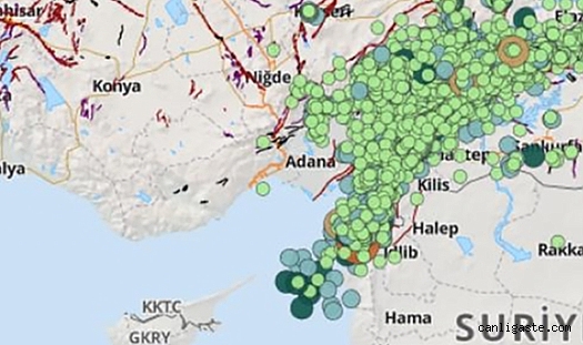 Adana’da 4,4 büyüklüğünde deprem Adana’da 4,4 büyüklüğünde deprem