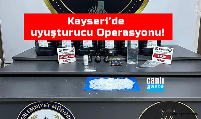 Kayseri Olay! Torbacı operasyonunda 2 şüpheli yakalandı Kayseri Olay! Torbacı operasyonunda 2 şüpheli yakalandı
