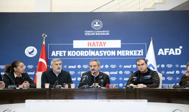 Milli Eğitim Bakanı Özer, Hatay’da konuştu: (2) Milli Eğitim Bakanı Özer, Hatay’da konuştu: (2)
