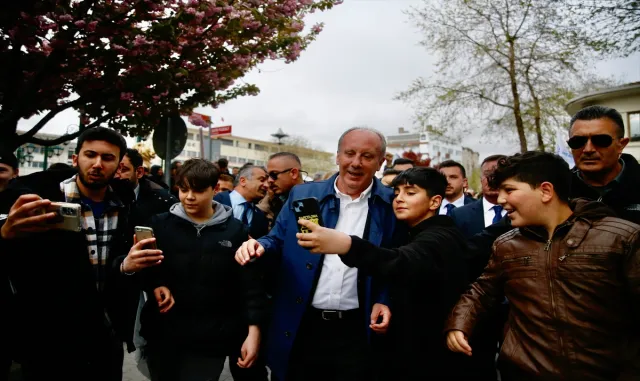 Cumhurbaşkanı adayı ve Memleket Partisi Genel Başkanı İnce, Eskişehir’de konuştu: Cumhurbaşkanı adayı ve Memleket Partisi Genel Başkanı İnce, Eskişehir’de konuştu: